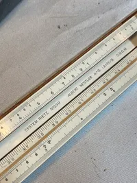 Original tysk måle enhed fra tiden omring ww2
