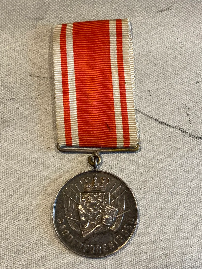 Original medalje - Garderforeningen