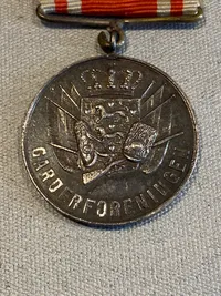 Original medalje - Garderforeningen