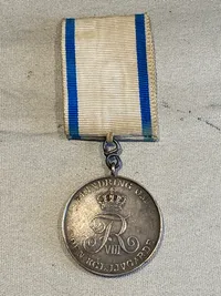 Original medalje - Erindring om den kongelige Livgarde