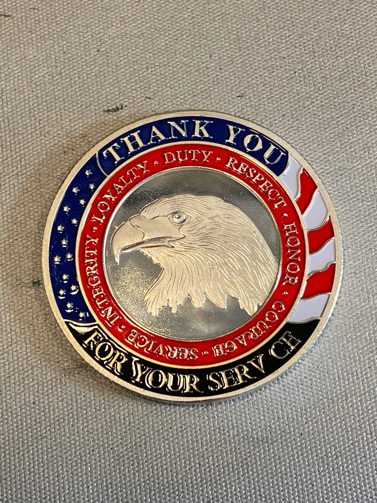 Amerikansk Challenge coin