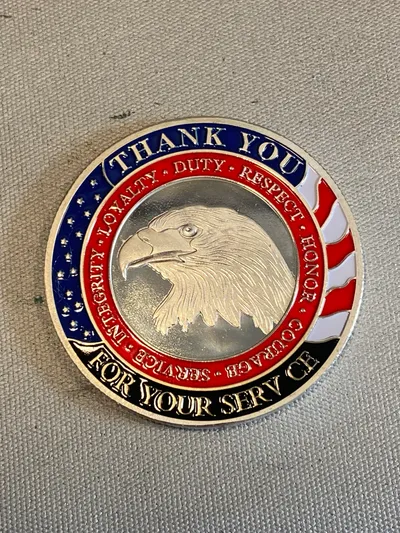 Amerikansk Challenge coin