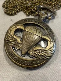 Amerikansk US paratrooper lommeur - Postwar