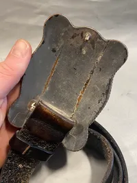 Cowboy bælte med spænde