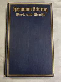 Sjælden original bog - Hermann Göring - Werk und Mensch