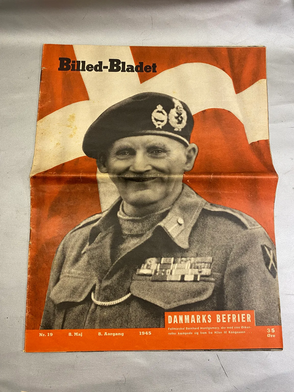 Originalt Billed-Bladet fra befrielsen 1945
