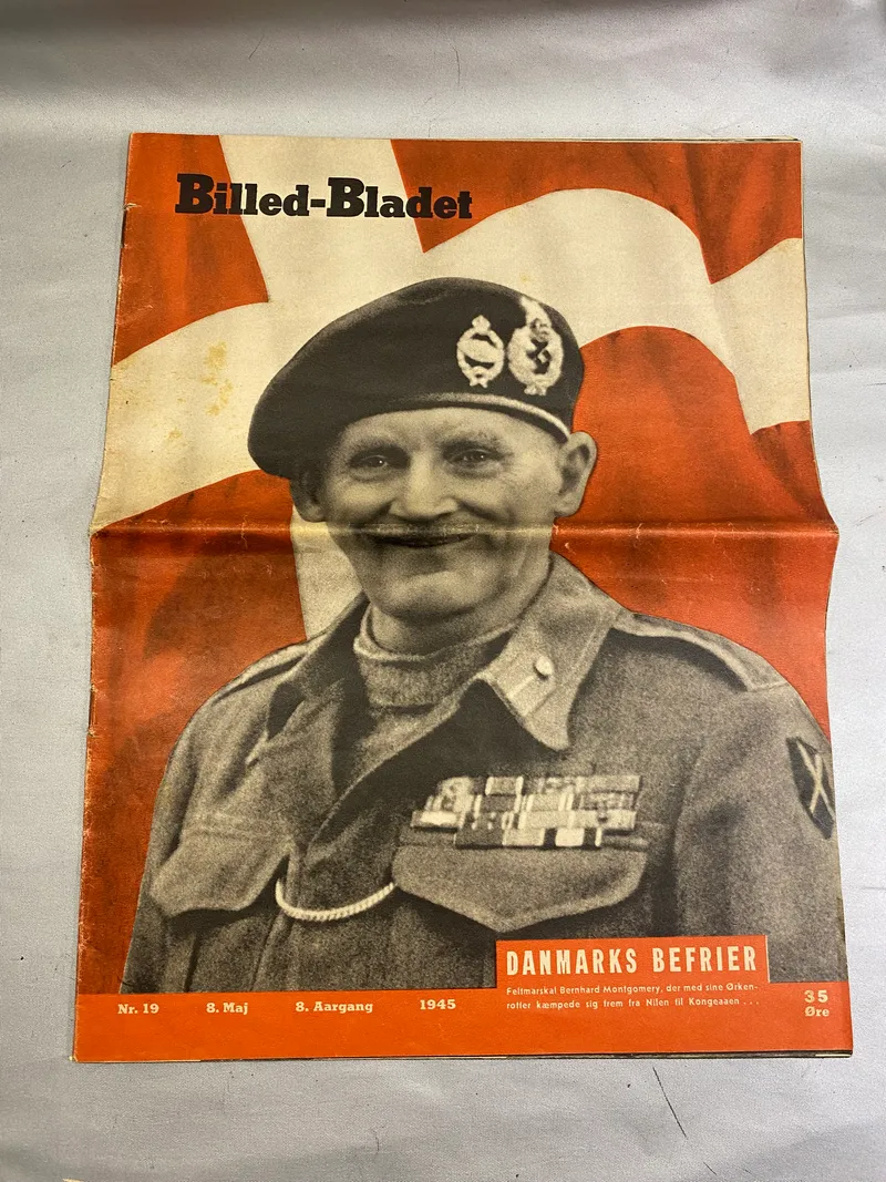 Originalt Billed-Bladet fra befrielsen 1945