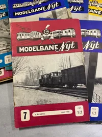 Stor samling togblade mm.