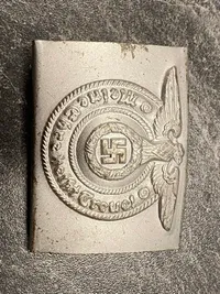 Waffen-SS bæltespænde - veludført Postwar