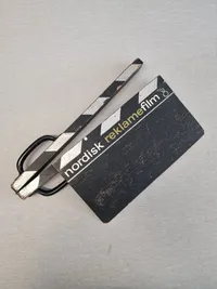 Originalt klaptræ fra Nordisk reklamefilm
