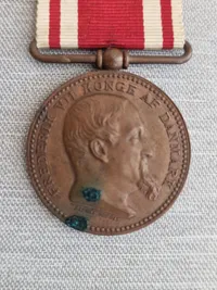 Original Dansk 1848-50 medalje