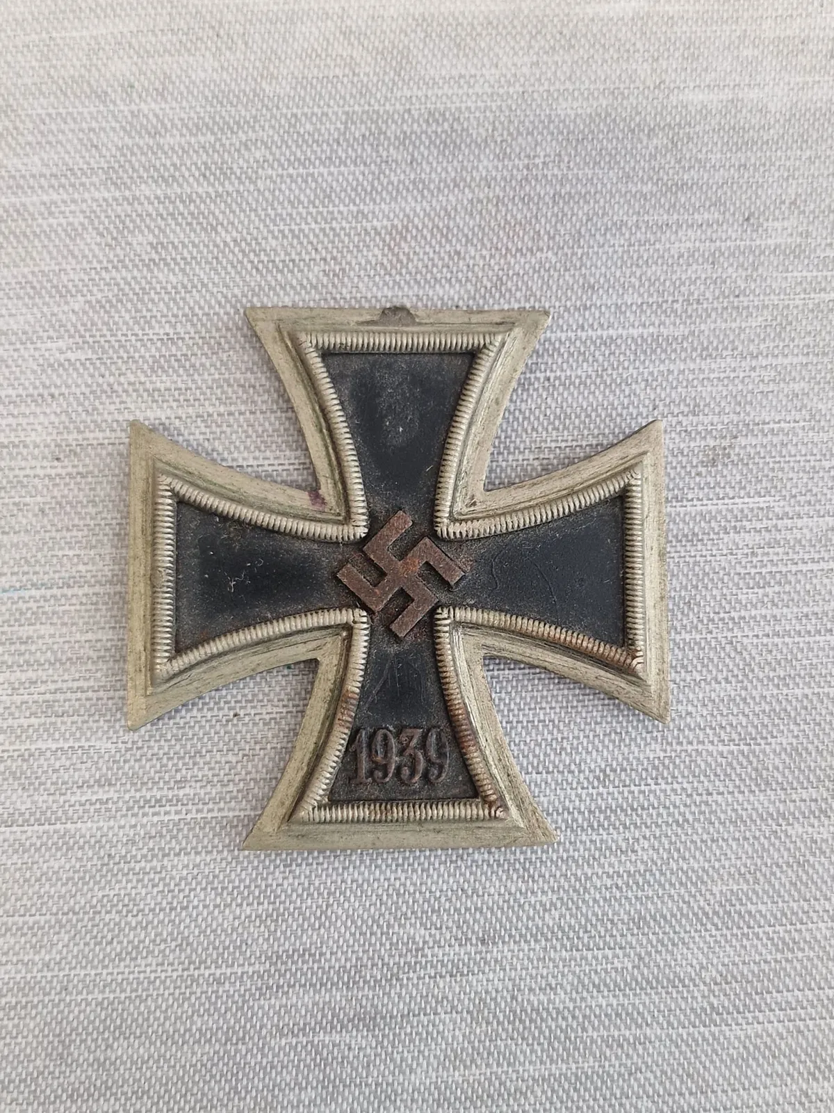 Originalt Tysk WW2 jernkors, øje mangler