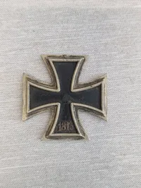 Originalt Tysk WW2 jernkors, øje mangler