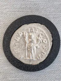 Original romersk sølvmønt