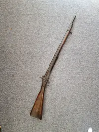 Dansk skytteforeningsriffel M 1865, kal 12 mm sjælden præmie fra akademisk skyttekorps, brugspræget