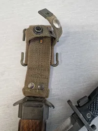 Original dansk M/62 skyttegravskniv