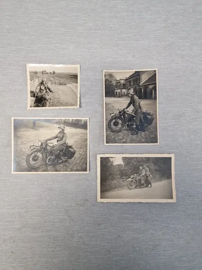 Originale tyske fotos MOTORCYKLER  - ww2