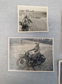 Originale tyske fotos MOTORCYKLER  - ww2