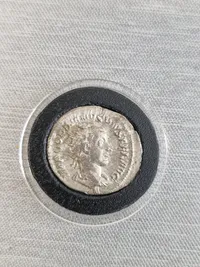 Original romersk sølvmønt