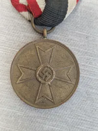 Original tysk KVK medalje