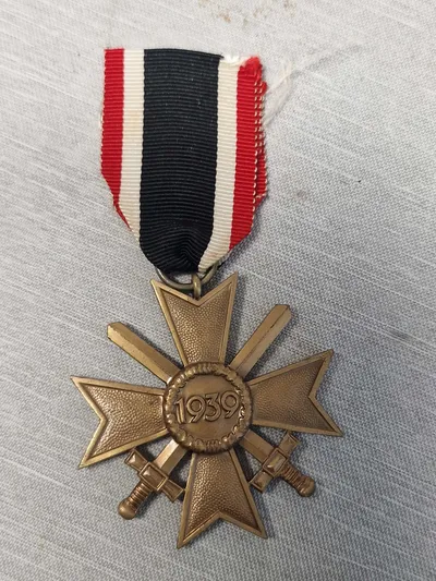 Originalt tysk KVK m.sværd