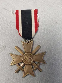 Originalt tysk KVK m.sværd