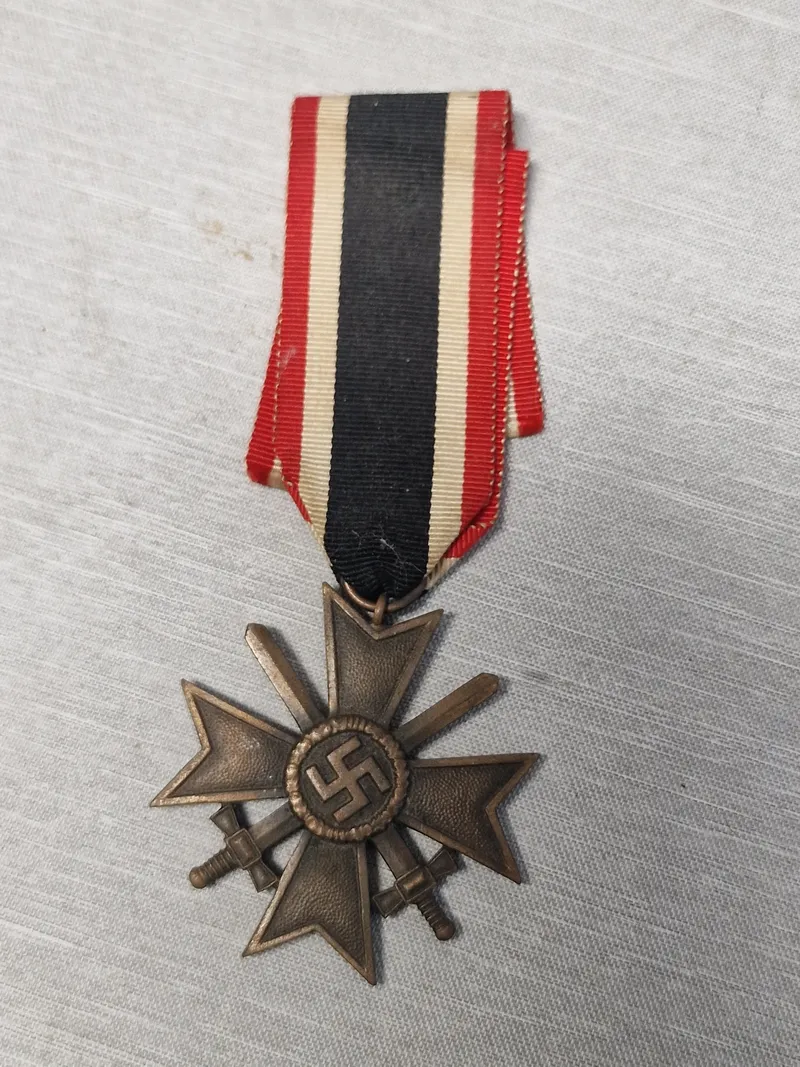 Originalt tysk KVK m.sværd