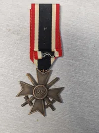 Originalt tysk KVK m.sværd