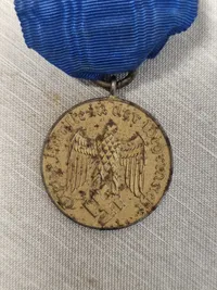 Original medalje for 12 års tro tjeneste