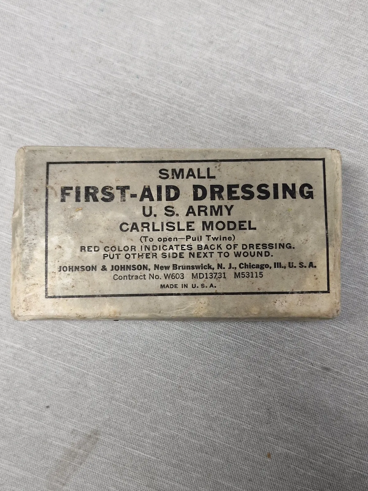 Original ww2 forbinding