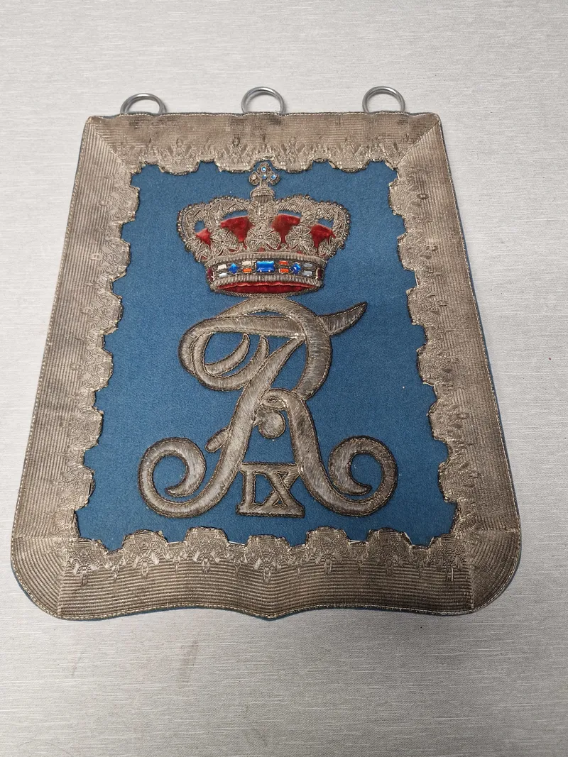 Original sabeltaske GHR officer  - Frederik 9