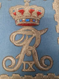Original sabeltaske GHR officer  - Frederik 9