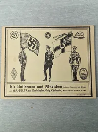 uniforms og ordens hæfte - ww2