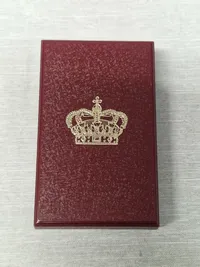 HJV medalje af sterlingsølv m. æske