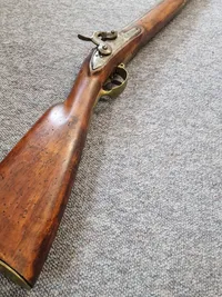 Original forlader Dansk militær musket ombygget til jagt