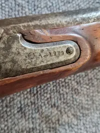 Original forlader Dansk militær musket ombygget til jagt