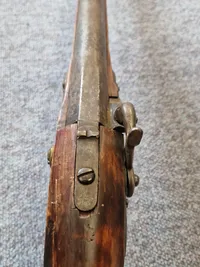 Original forlader Dansk militær musket ombygget til jagt
