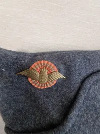 Original dansk skråhue - dk flyvevåben