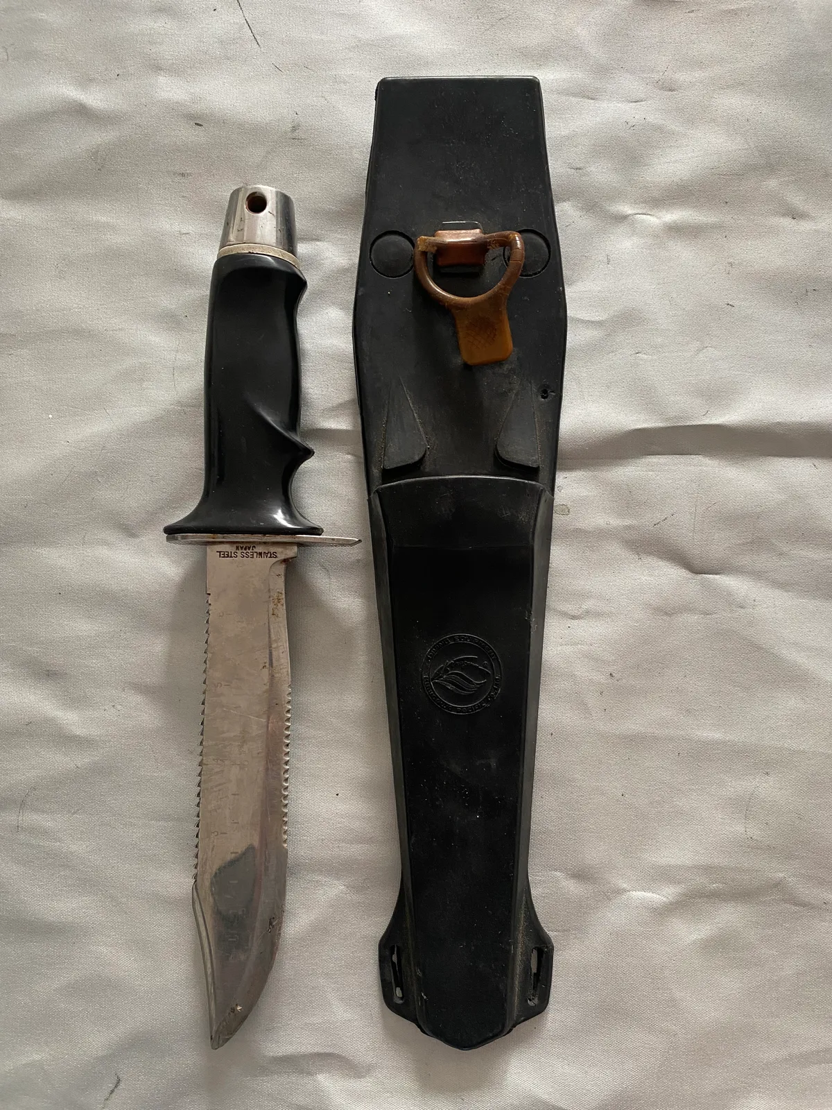 Original stor dykkerkniv