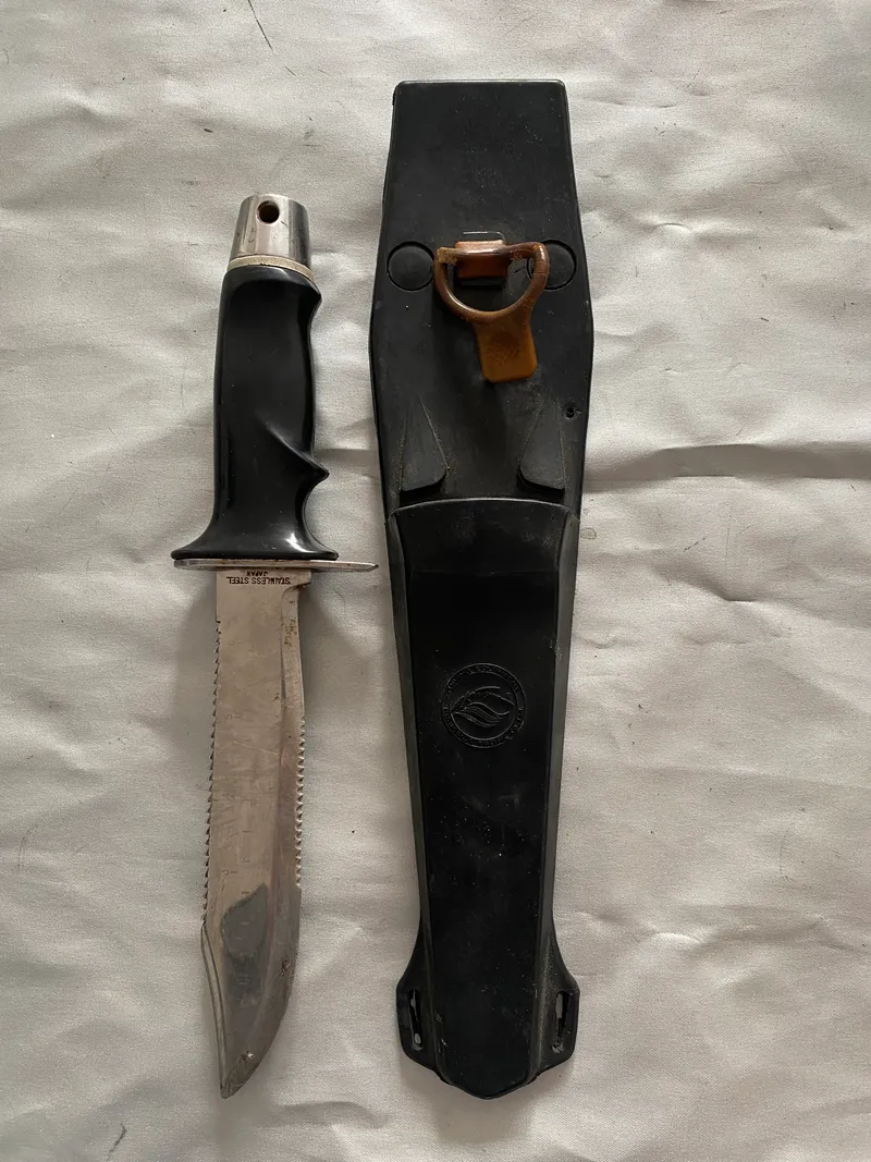 Original stor dykkerkniv