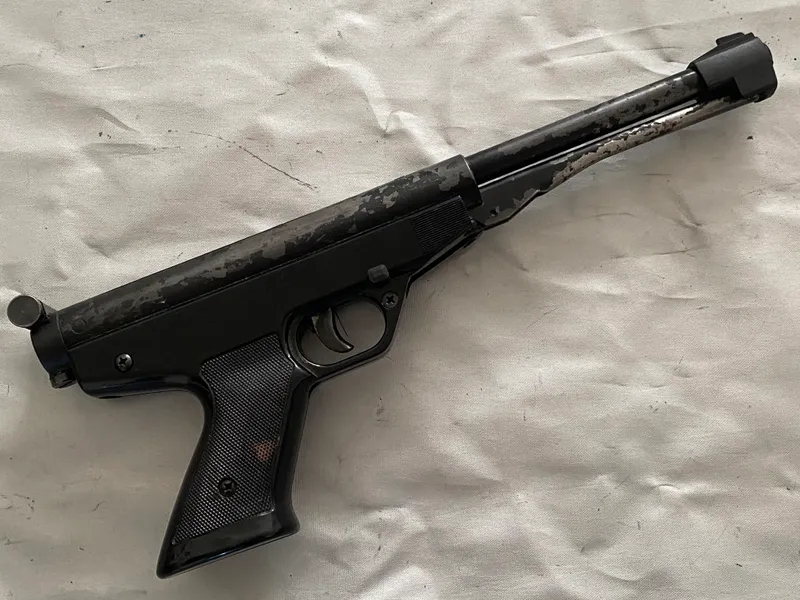 Gamo luftpistol kal 4,5 mm - virker men skal have nye gummi ringe