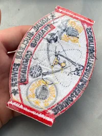 Sjælden amerikansk patch fra Naval Nuclear power training command