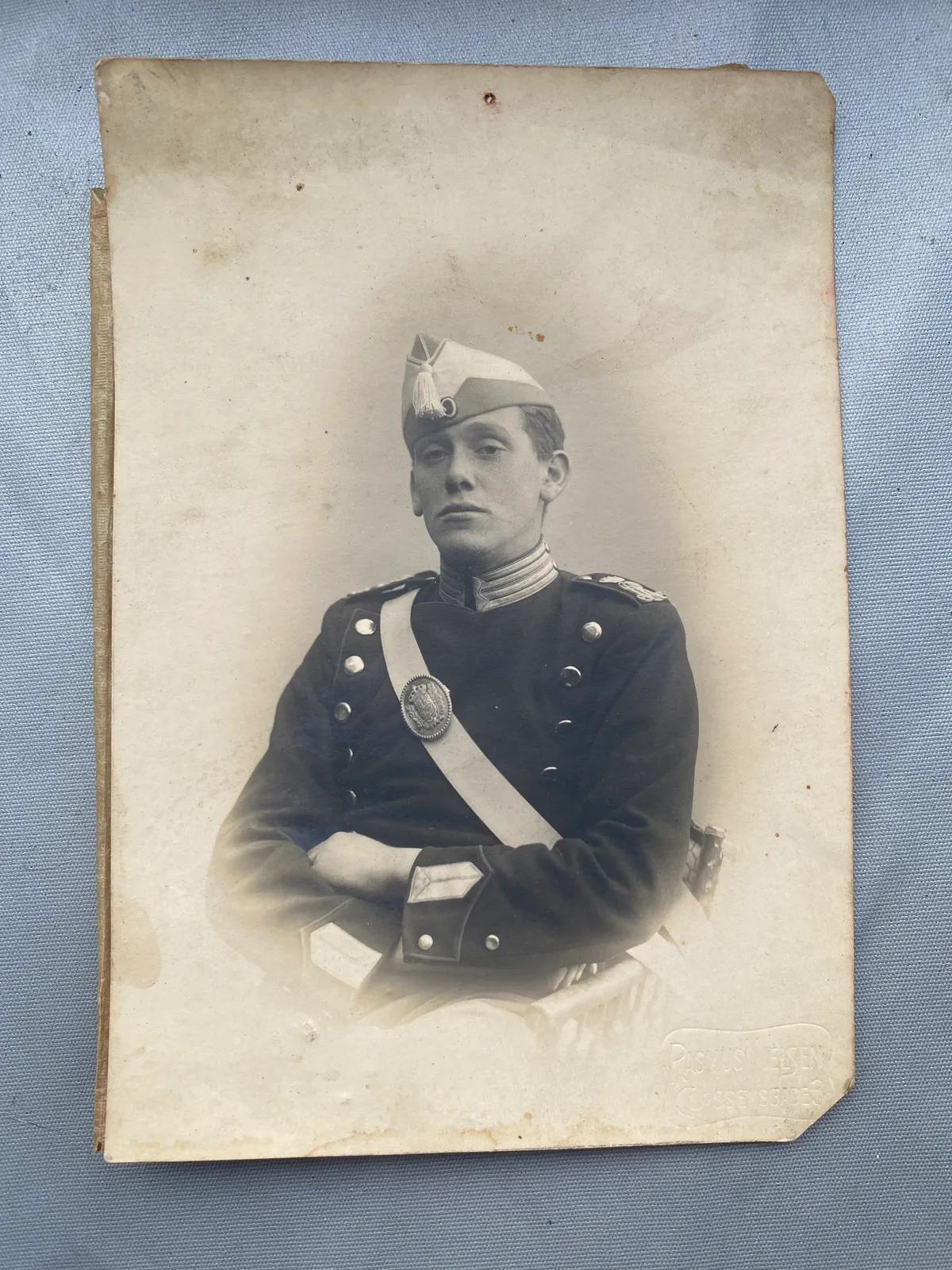 Originalt ældre foto af Garder