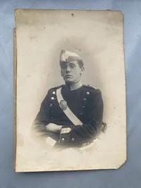 Originalt ældre foto af Garder