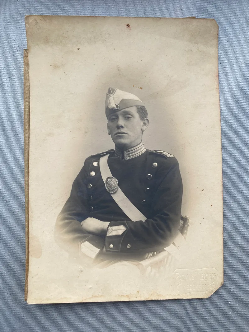 Originalt ældre foto af Garder