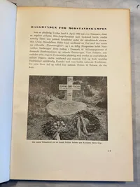 Originalt eksemplar af “Da Danmark kaldte” - signeret af modstandsmand