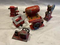 Lot originalt dansk Tekno til dampmaskine