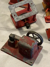 Lot originalt dansk Tekno til dampmaskine