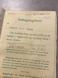 Originalt lot fra samme mand ved artilleri enhed ved Holbæk