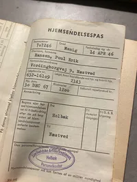 Originalt lot fra samme mand ved artilleri enhed ved Holbæk